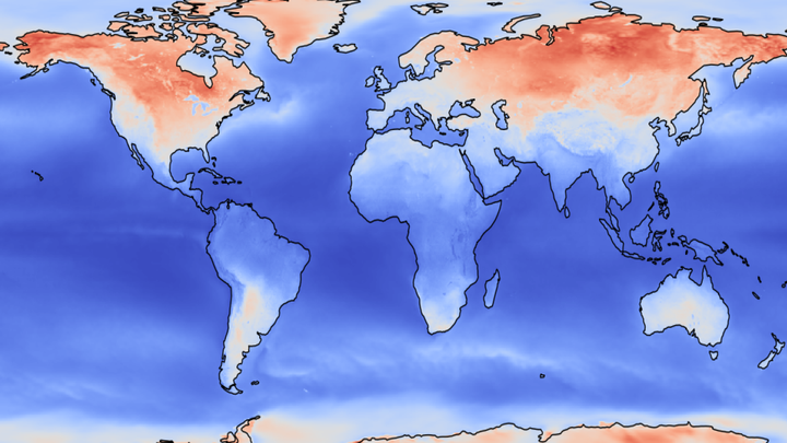 Where is the weather most variable?